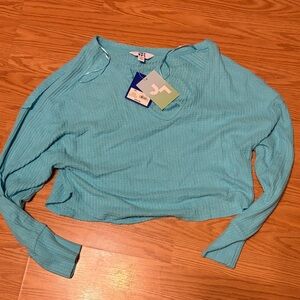 JL Vibrant Blue Long Sleeve Top